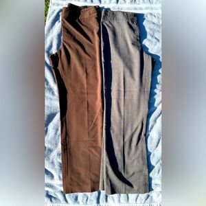 Nine West women’s work or casual pants size 8 brown and gray